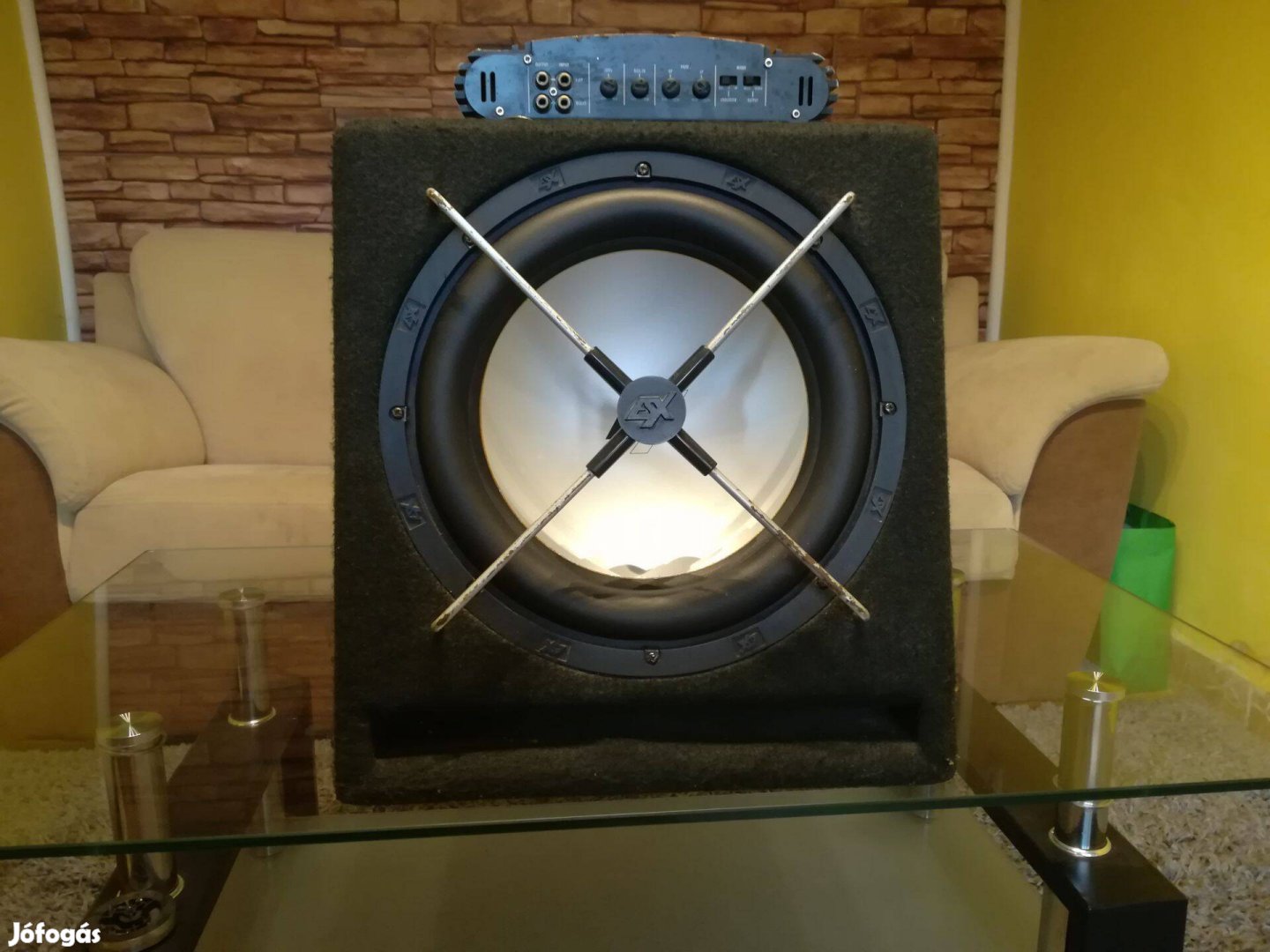 Esx Mélyláda+erősítő 450w+350W