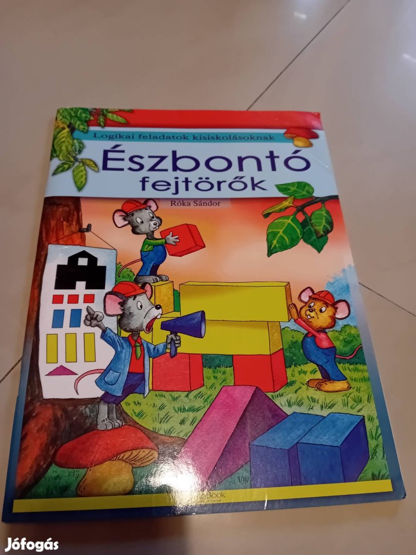 Észbontó fejtörők foglalkoztató füzet