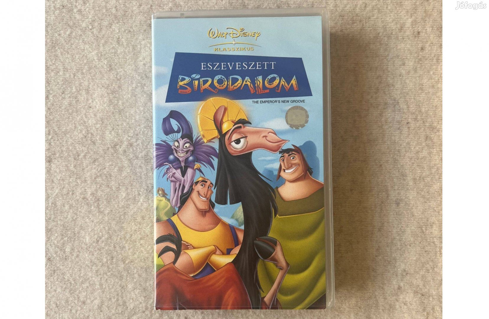 Eszeveszett birodalom Disney VHS
