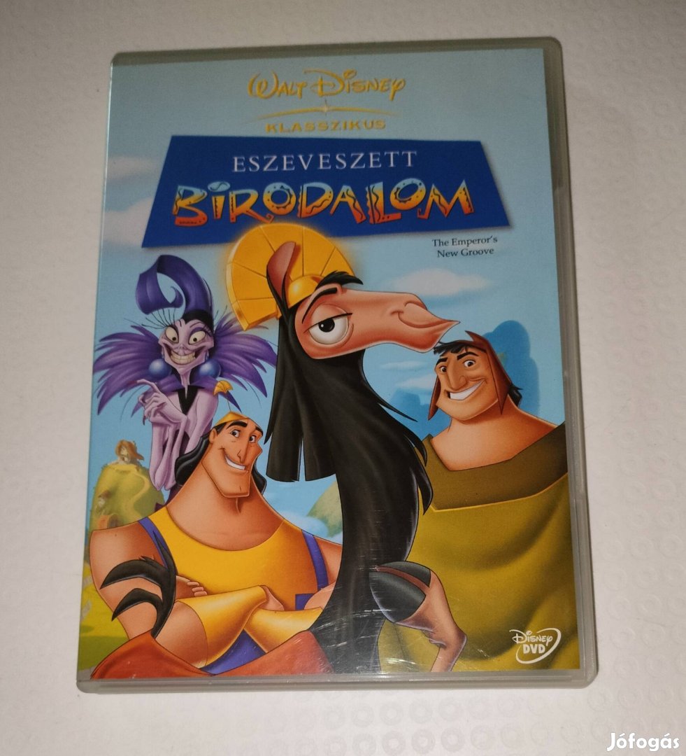 Eszeveszett birodalom dvd Walt Disney 