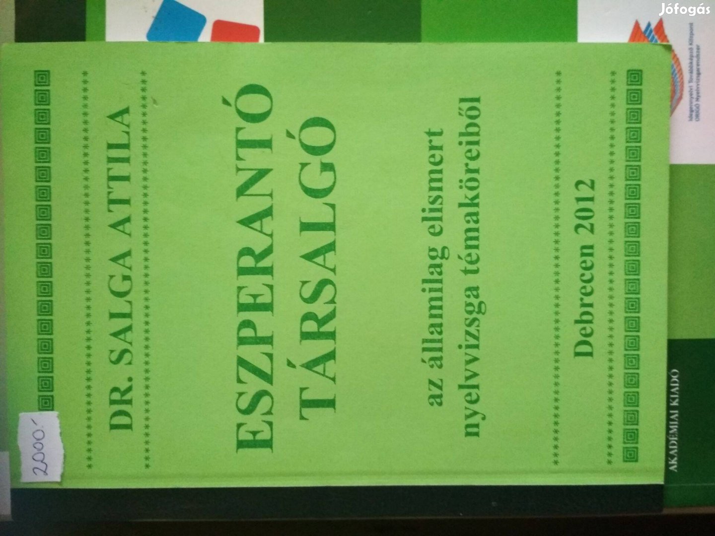 Eszperantó nyelvkönyvek eladók