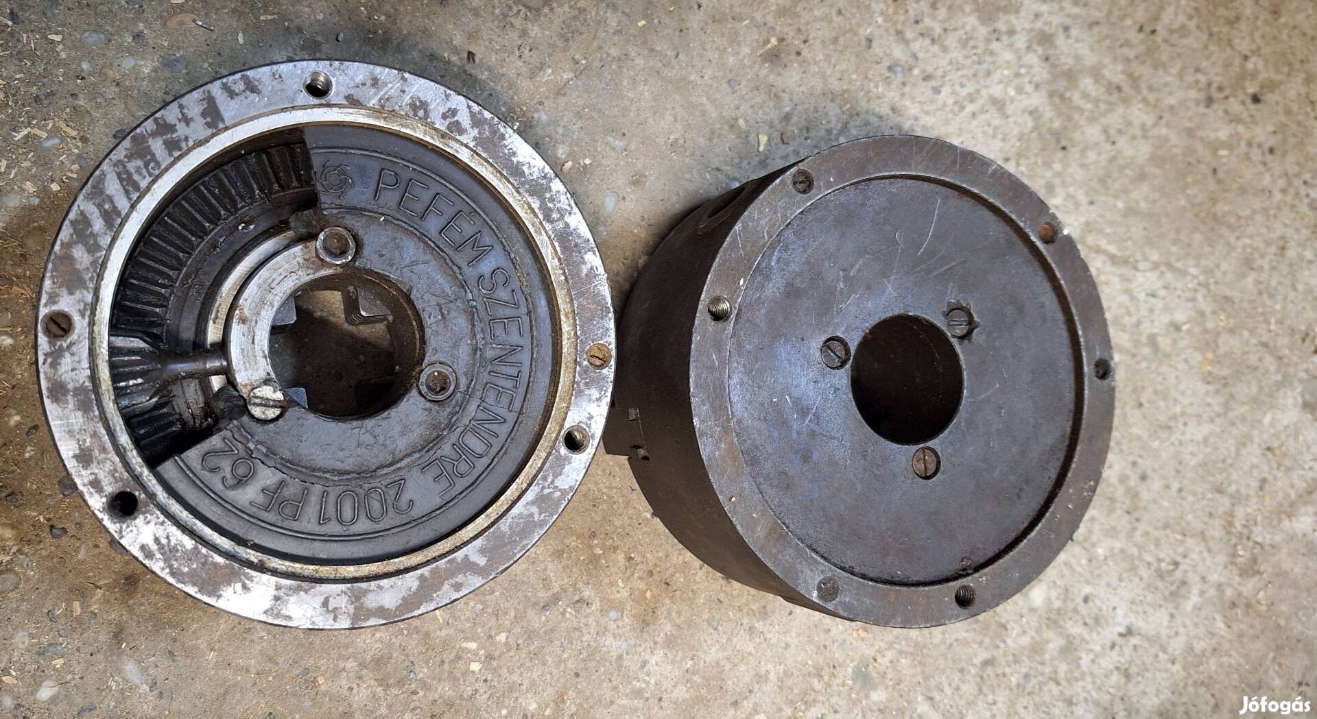 Eszterga tokmány 160mm  