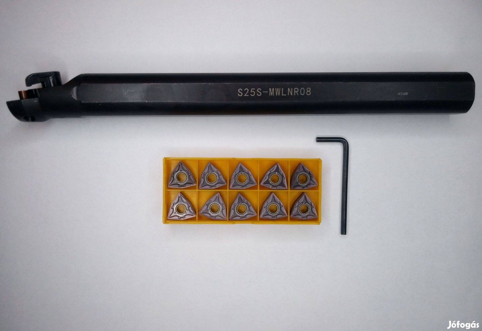 Esztergakés eszterga kés jobbos furatkés 25 mm szár 10 db