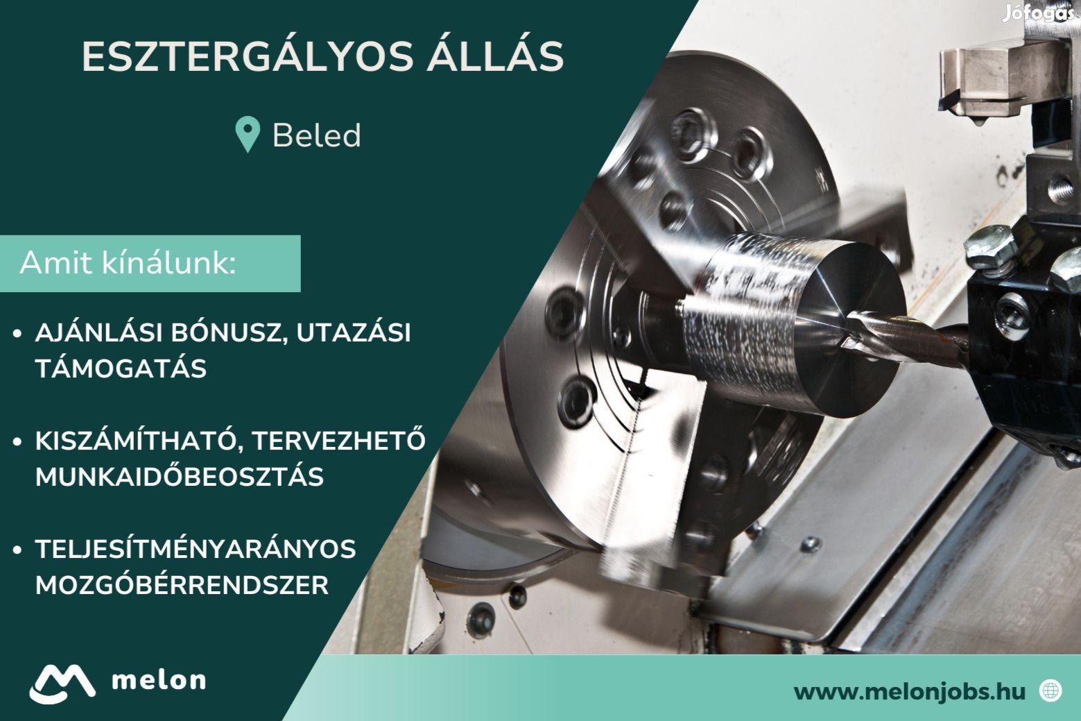 Esztergályos álláslehetőség