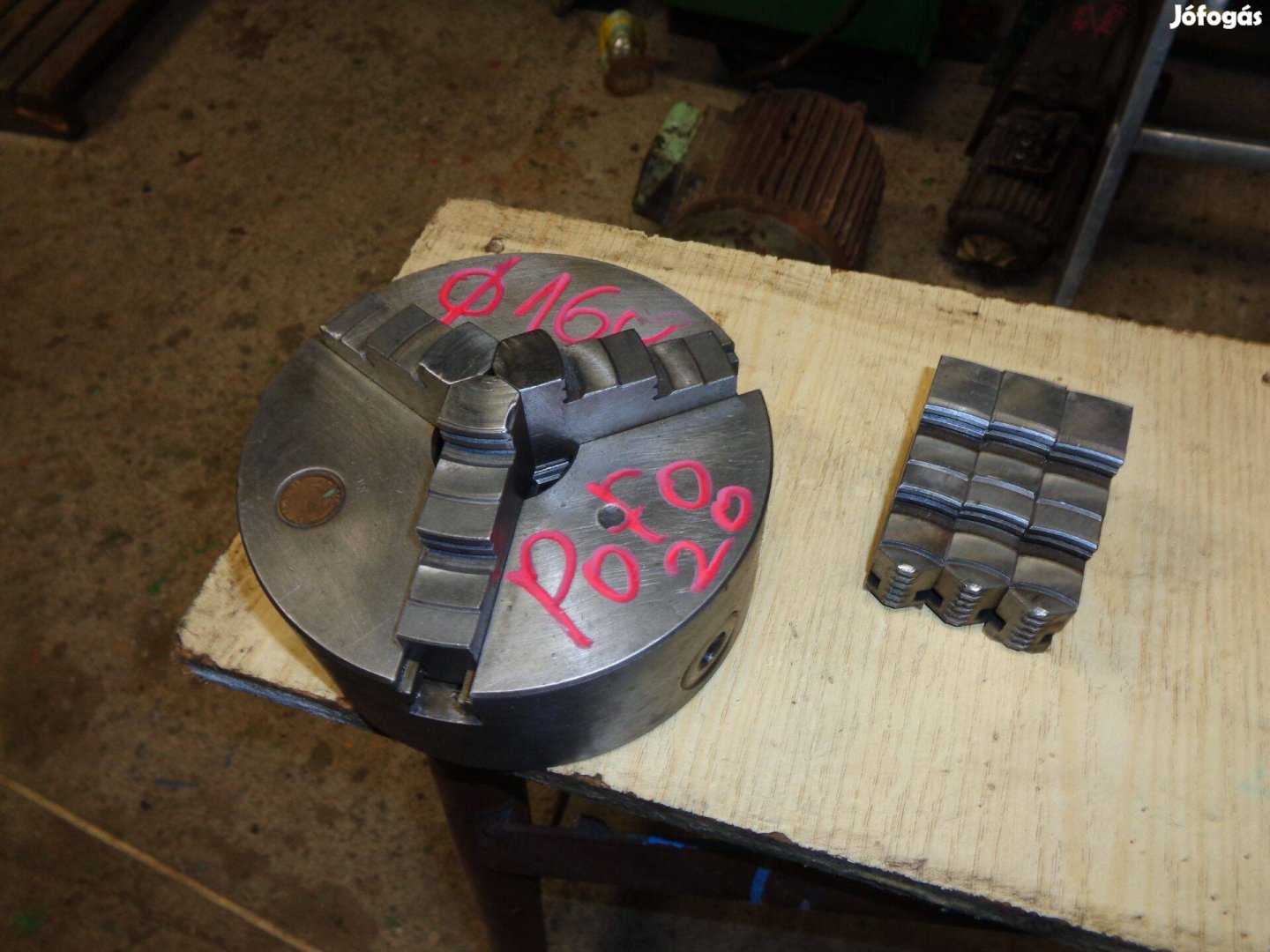 Esztergatokmány lengyel újszerű 160-as eszterga tokmány 3