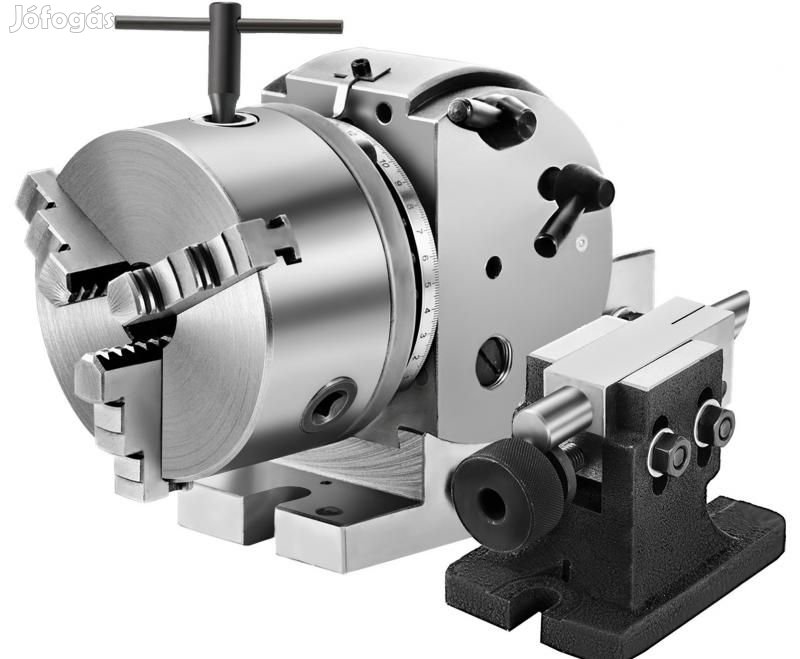 Esztergatokmány osztófej, 3 pofás, MT2 kúppal 125 mm