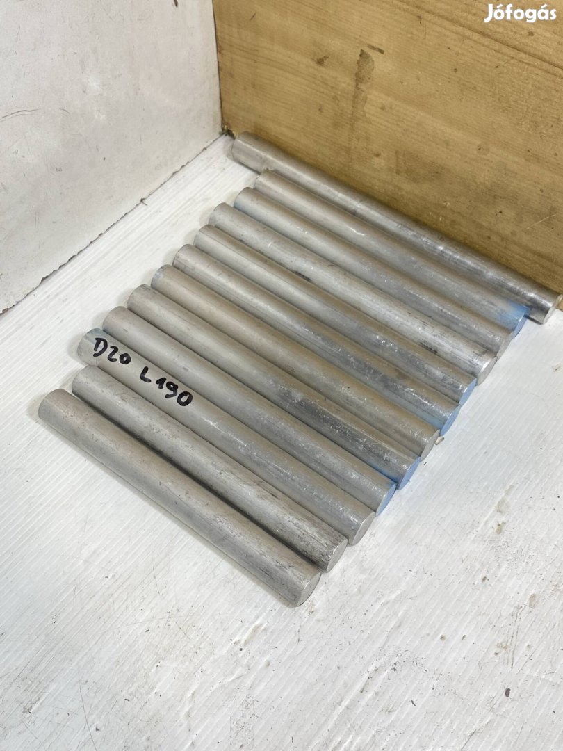 Esztterga alapanyag aluminium rúd vég