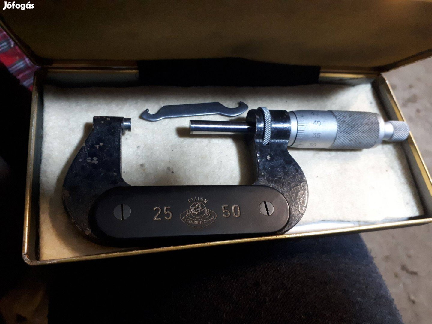 Etalon mikrométer 25-50 mm -es eladó !