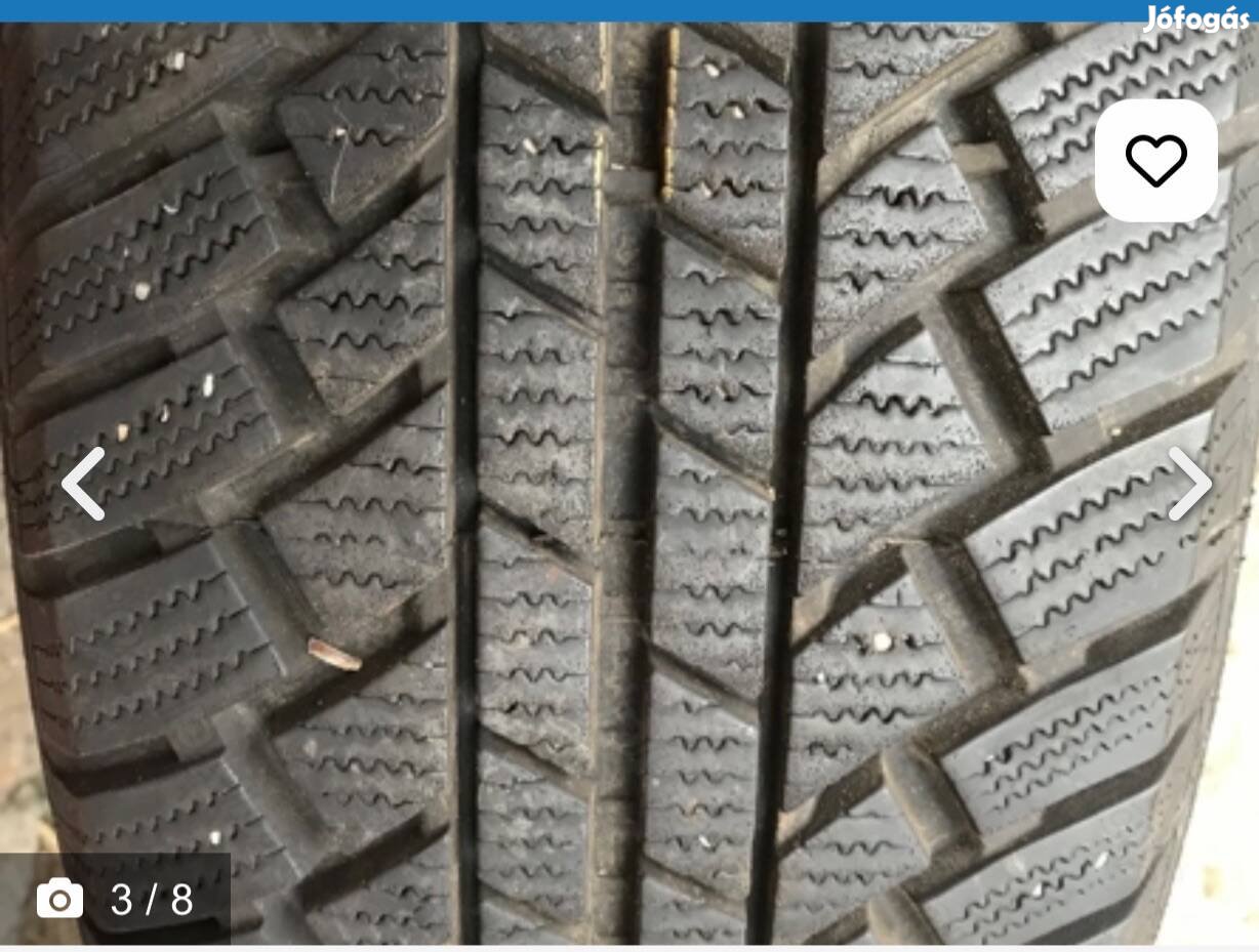 Eteherautó gumi garnitúra eladó 225 70R 15C Infinity