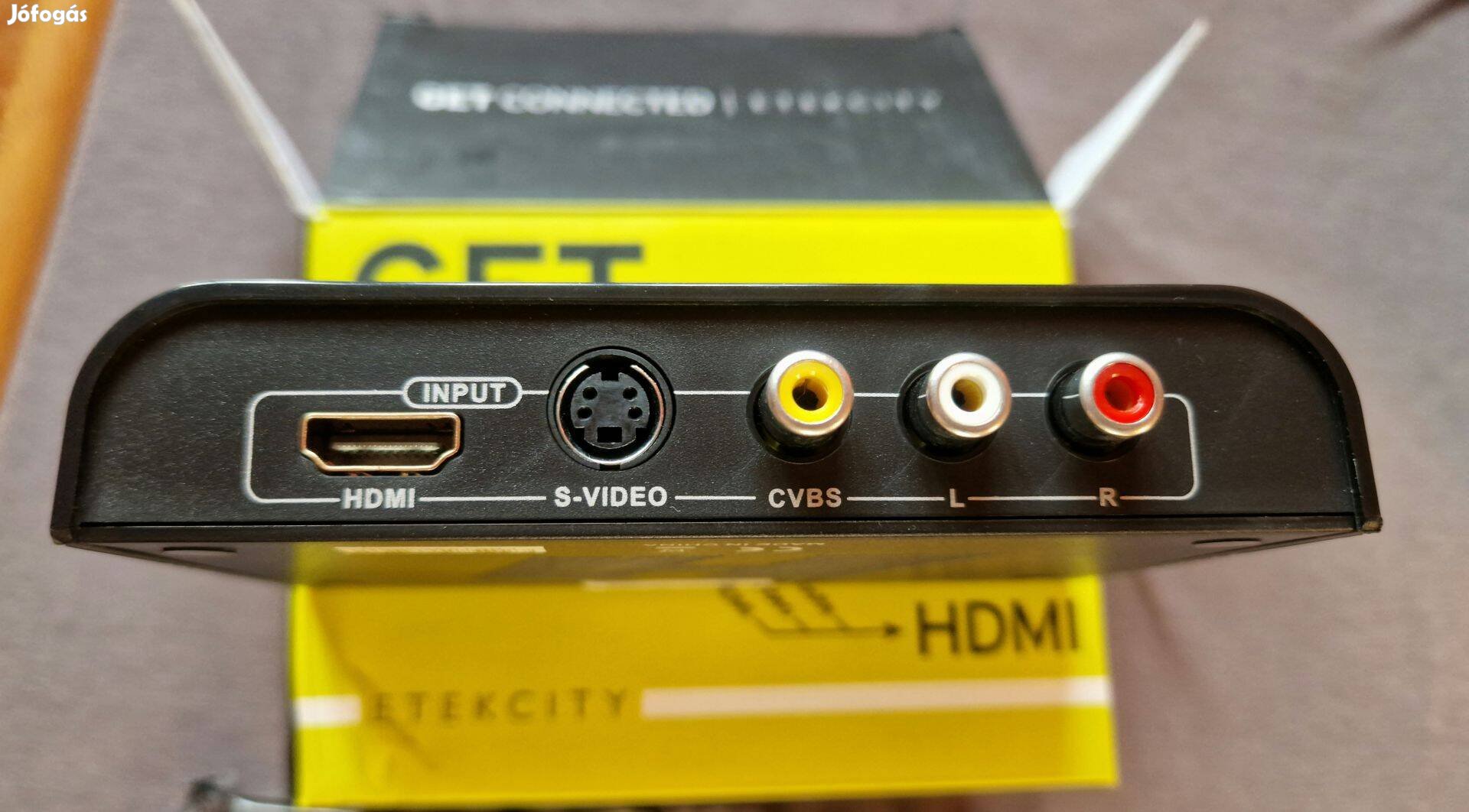 Etekcity Mini AV kompozit videó/audió RCA Cvbs-HDMI átalakító