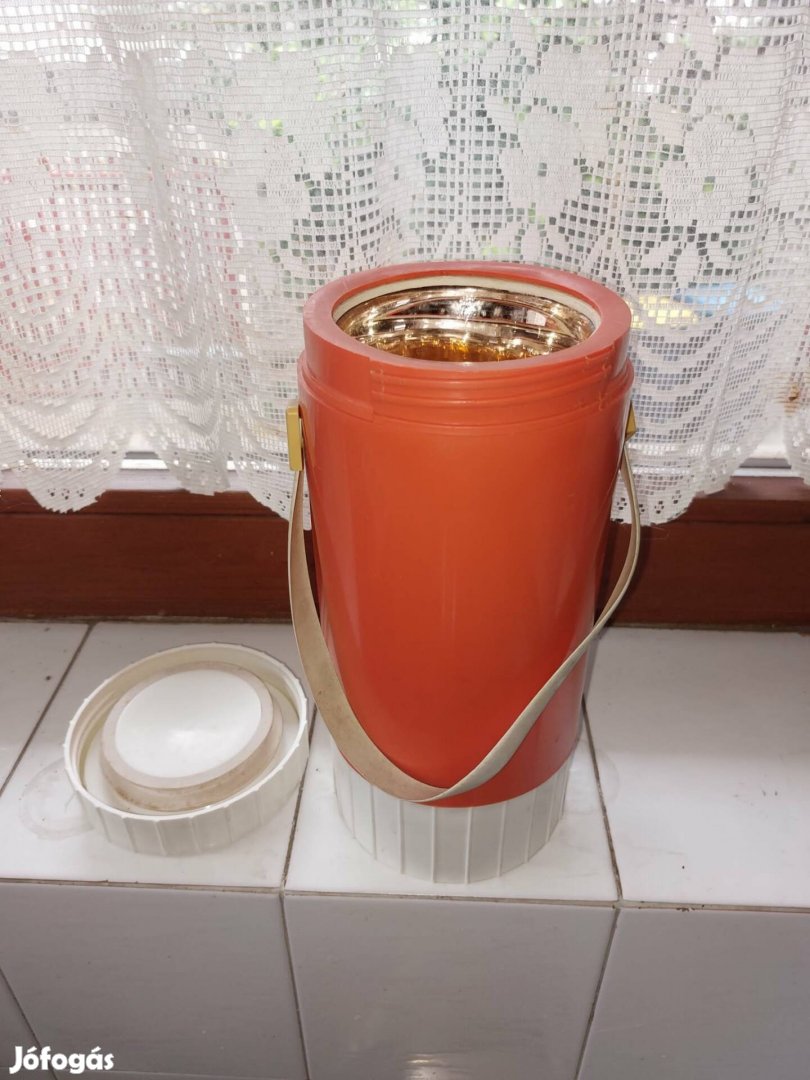 Etel-fagylattermosz narancsszinu hibatlan