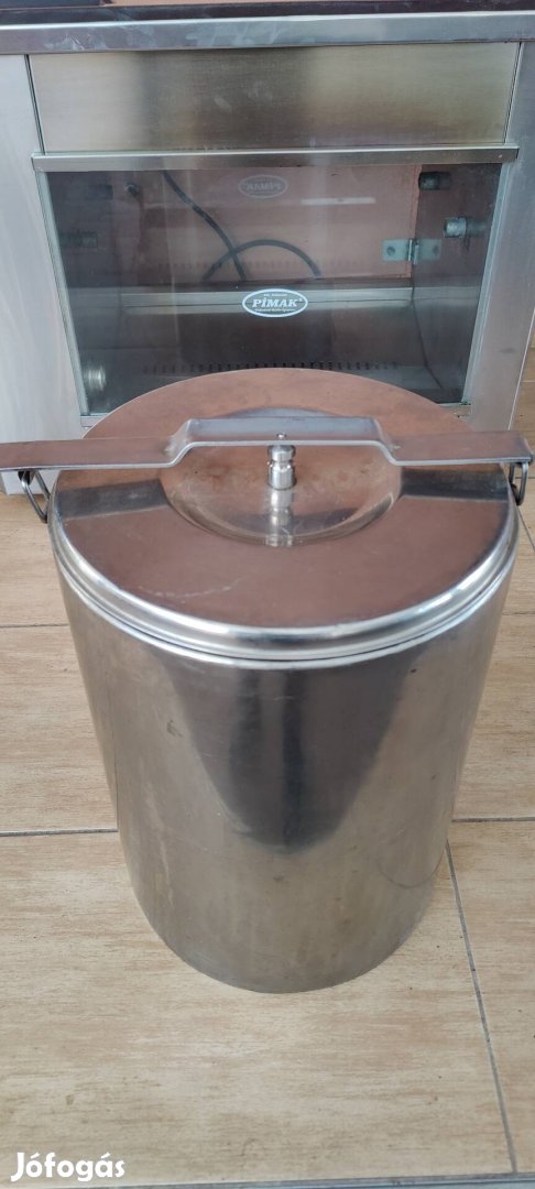 Ételszállító duplafalú saválló rozsdamentes badella 20L!