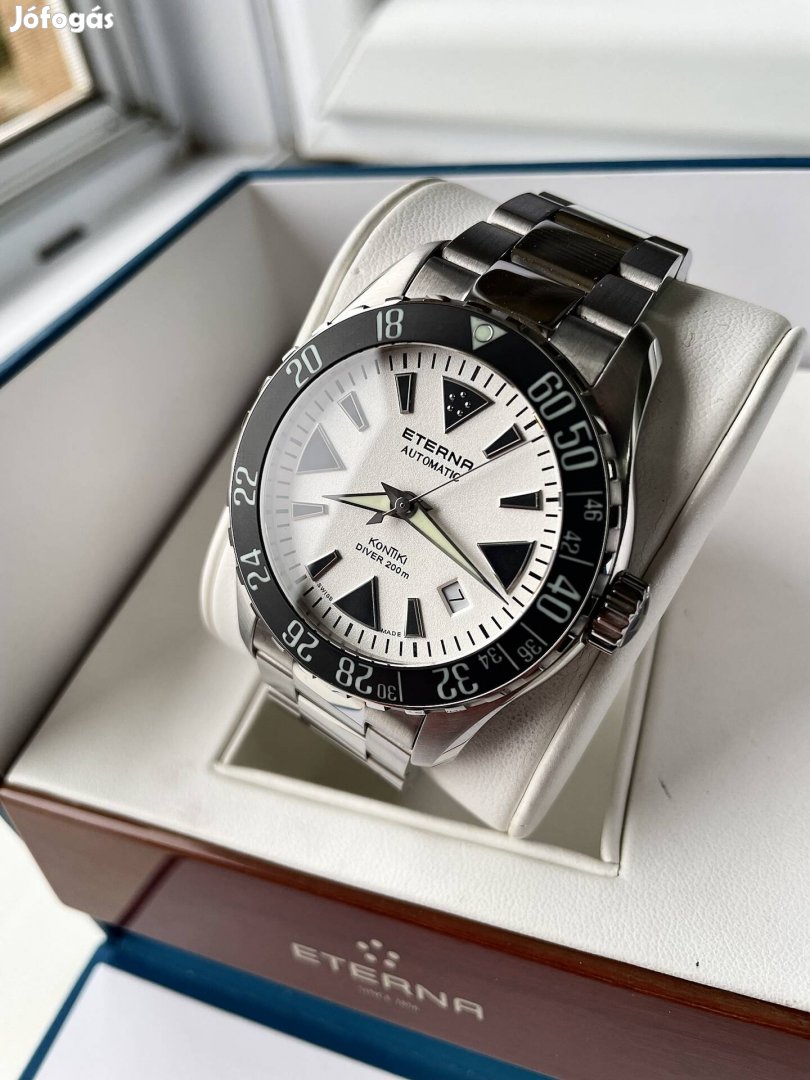 Eterna Kontiki White Dial automata (garanciás)