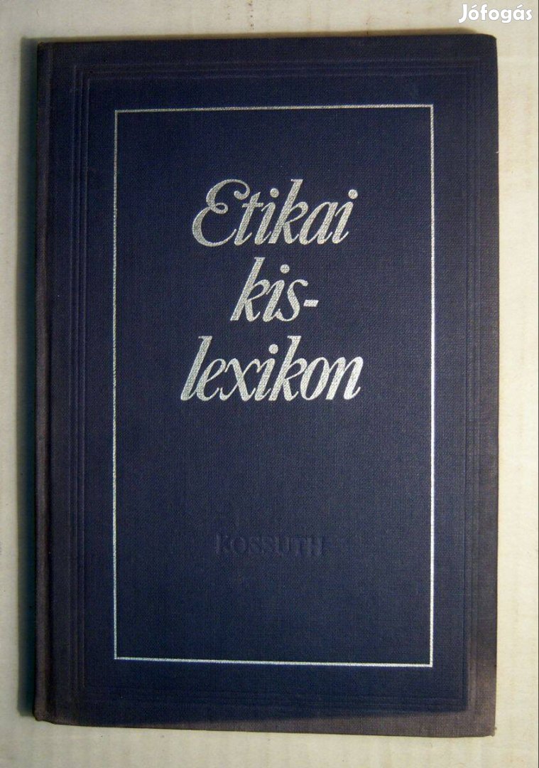 Etikai Kislexikon (1984) 5kép+tartalom