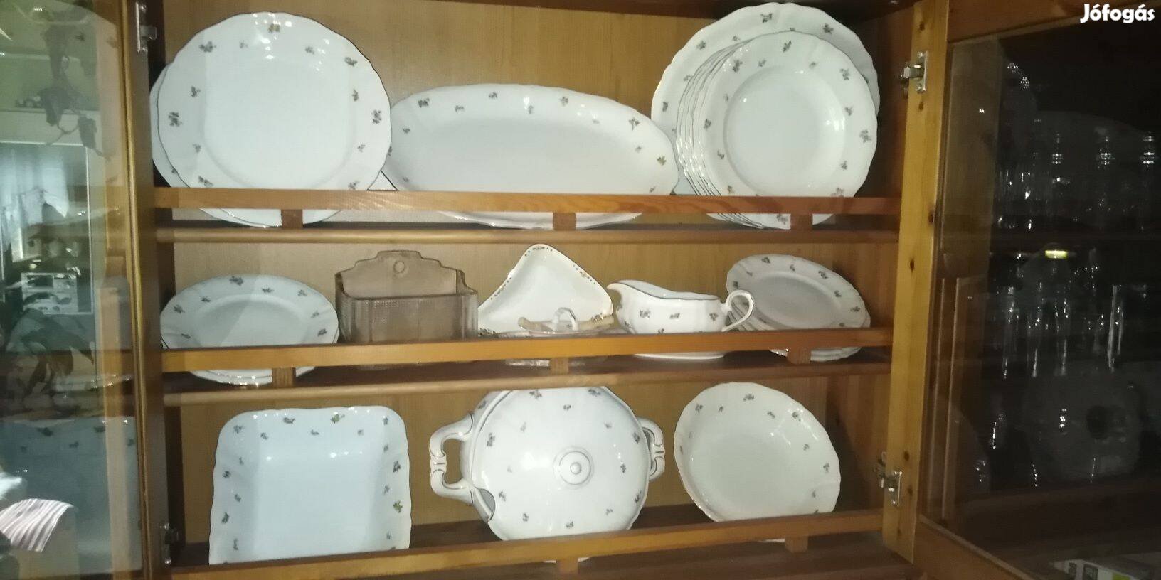 Étkészlet, porcelán étkészlet