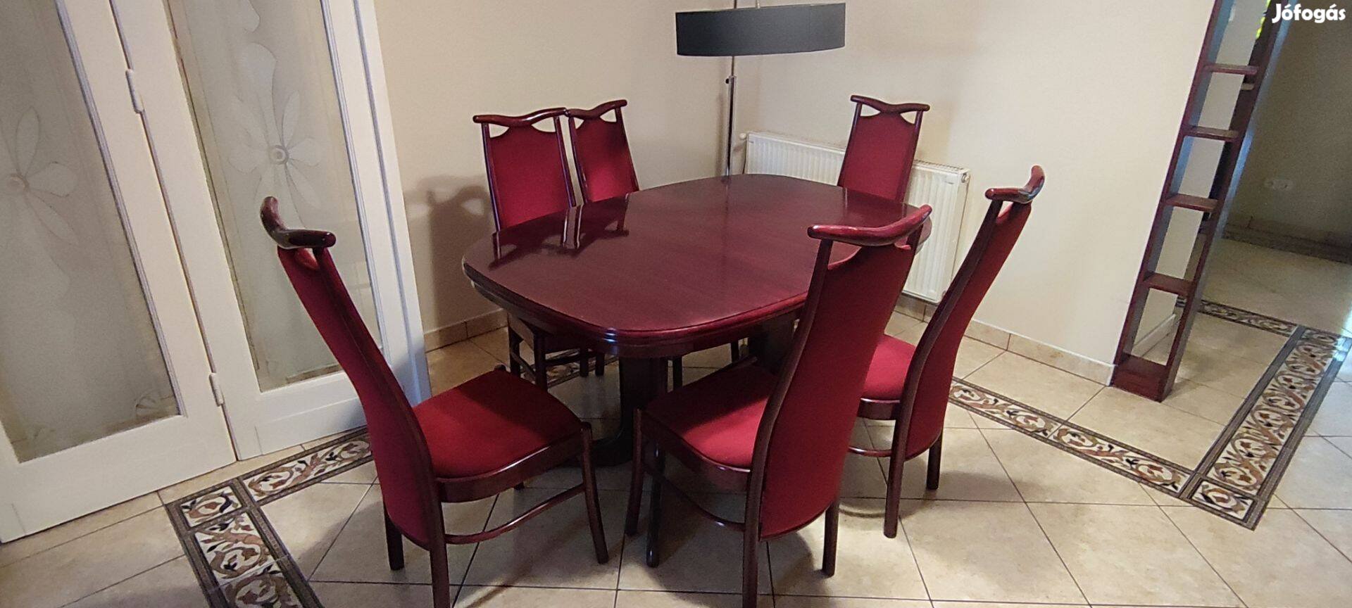 Étkező asztal, székekkel