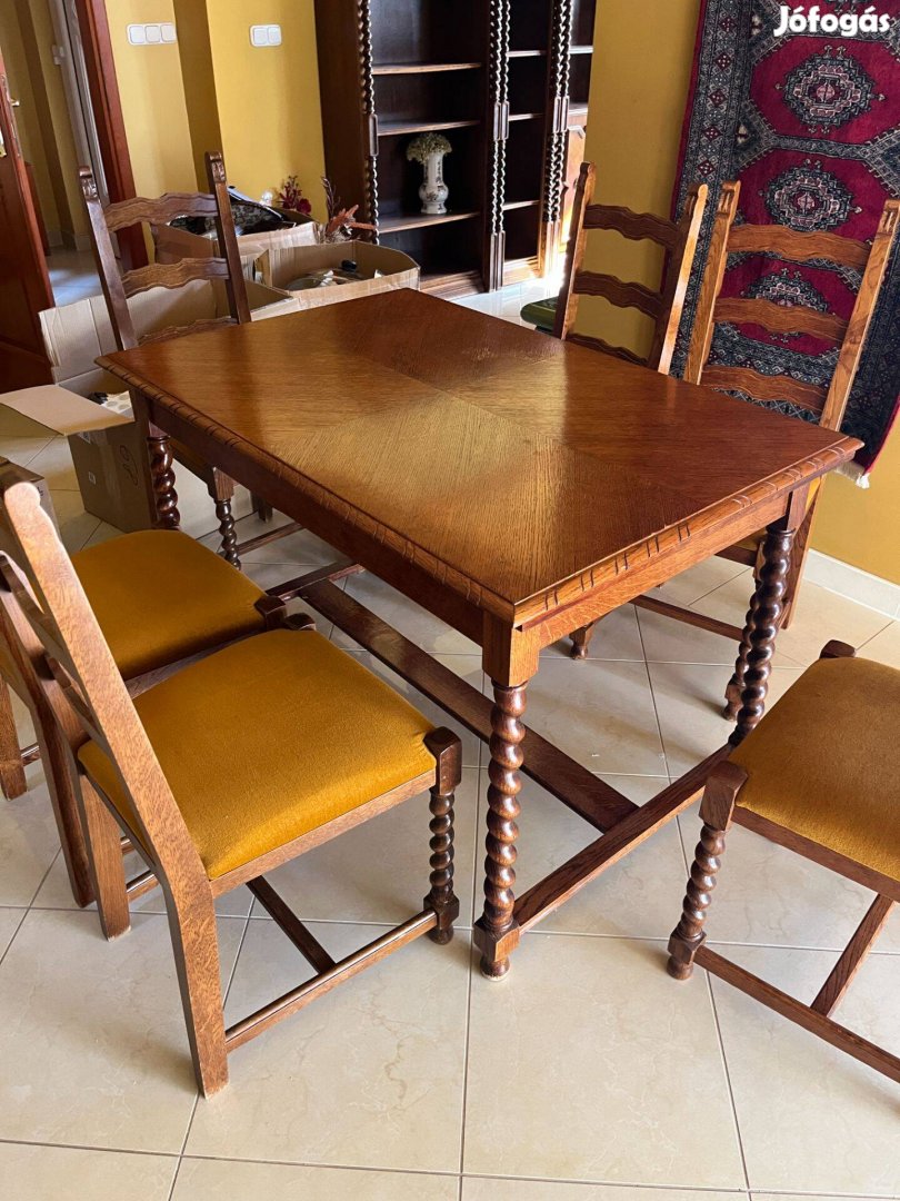 Étkezőasztal Székek
