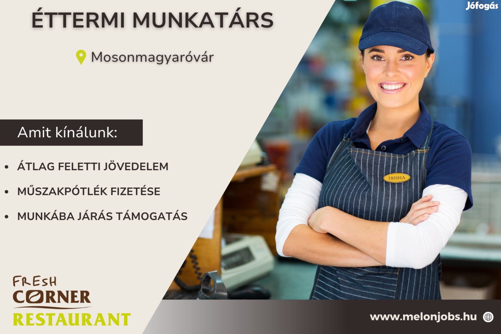Éttermi munkatárs