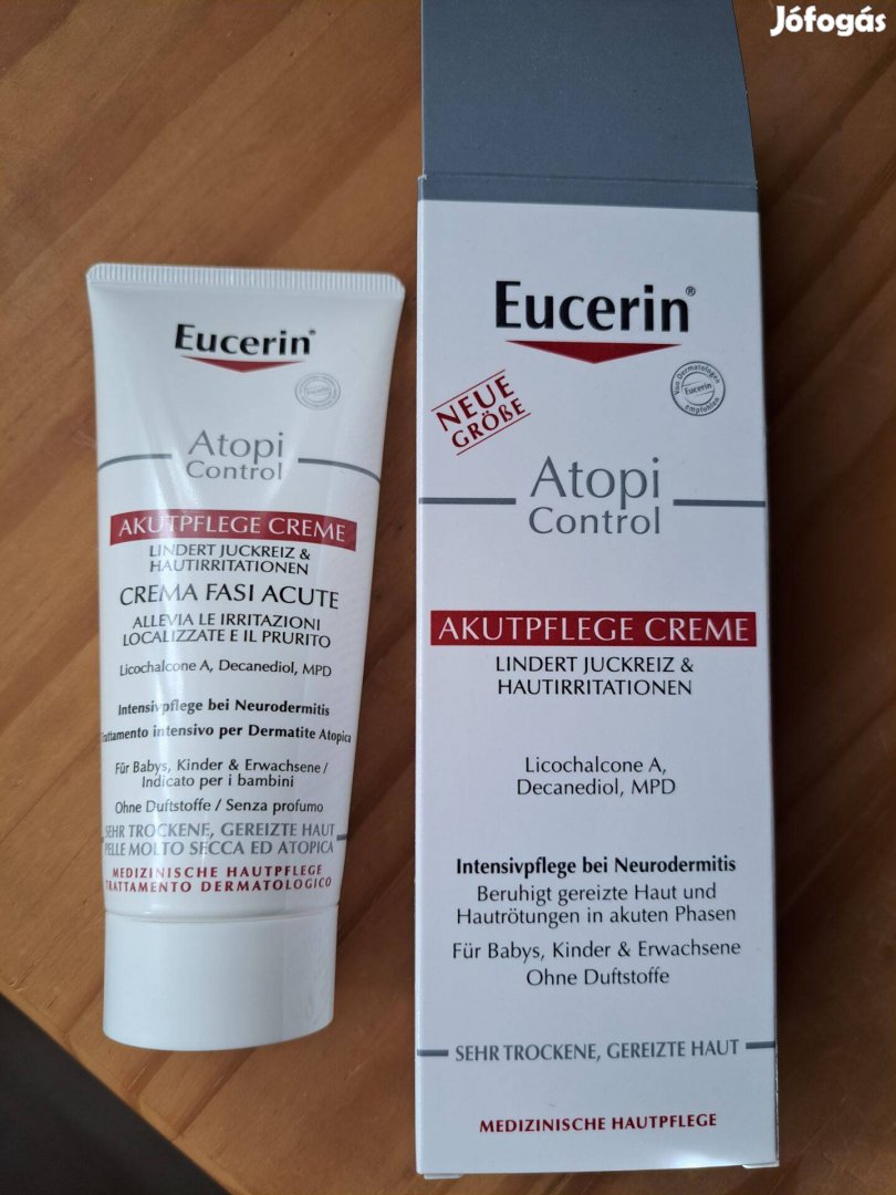 Eucerin Atopicontrol Sos bőrnyugtató krém 100ml