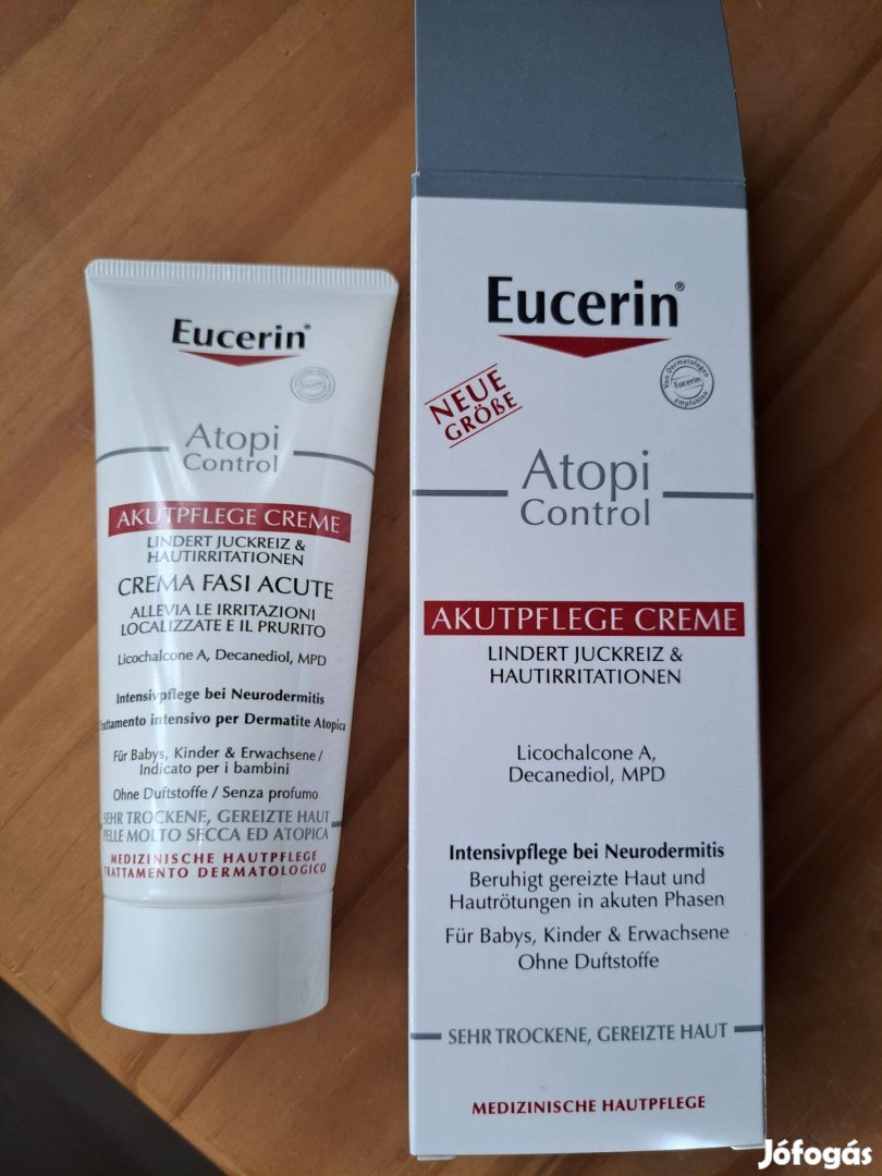 Eucerin Atopicontrol Sos bőrnyugtató krém 100ml