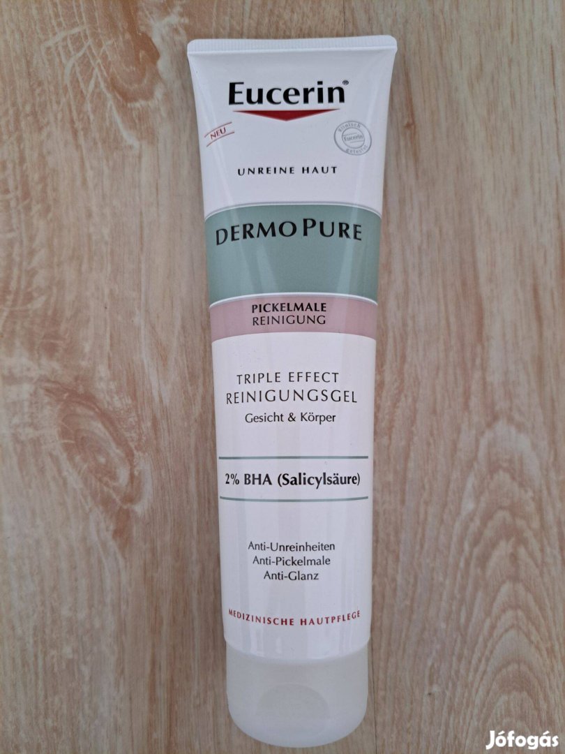 Eucerin Dermopure hármashatású mélytisztító, 150 ml