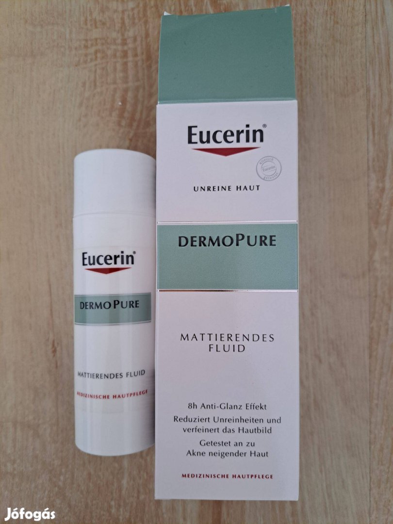 Eucerin Dermopure mattító fluid, 50 ml