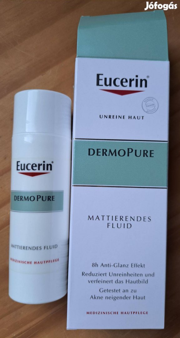 Eucerin Dermopure mattító fluid, 50 ml