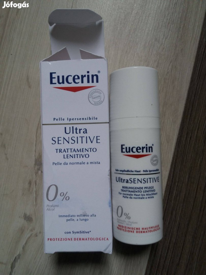 Eucerin Ultra Sensitive Arcápoló Krém Normál/Vegyes Bőrre 50ml
