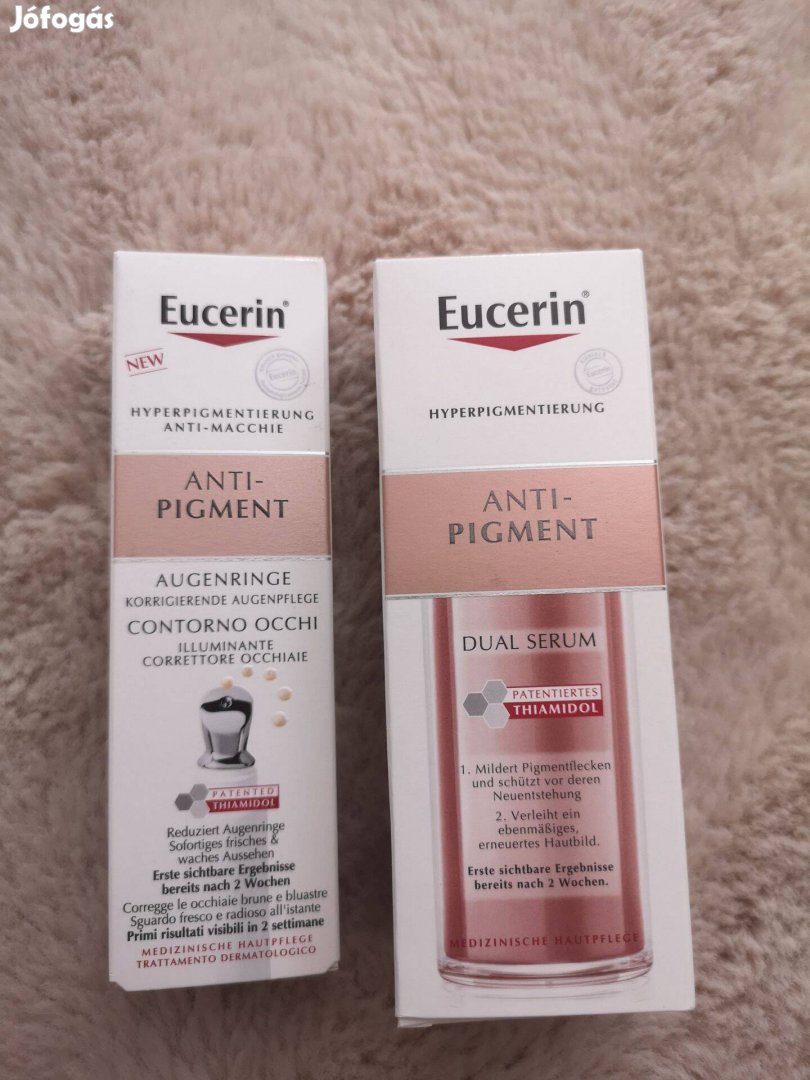 Eucerin anti pigment szérum +szemránckrém újckrém