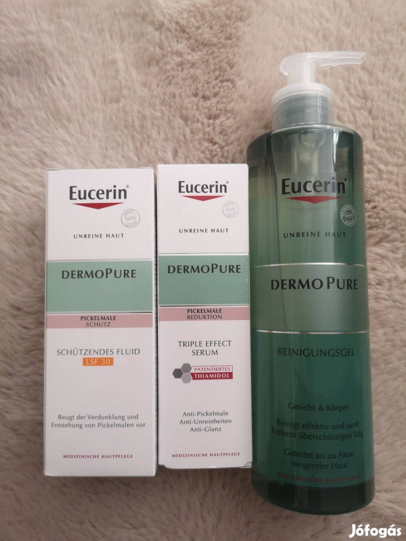 Eucerin dermopure szett új