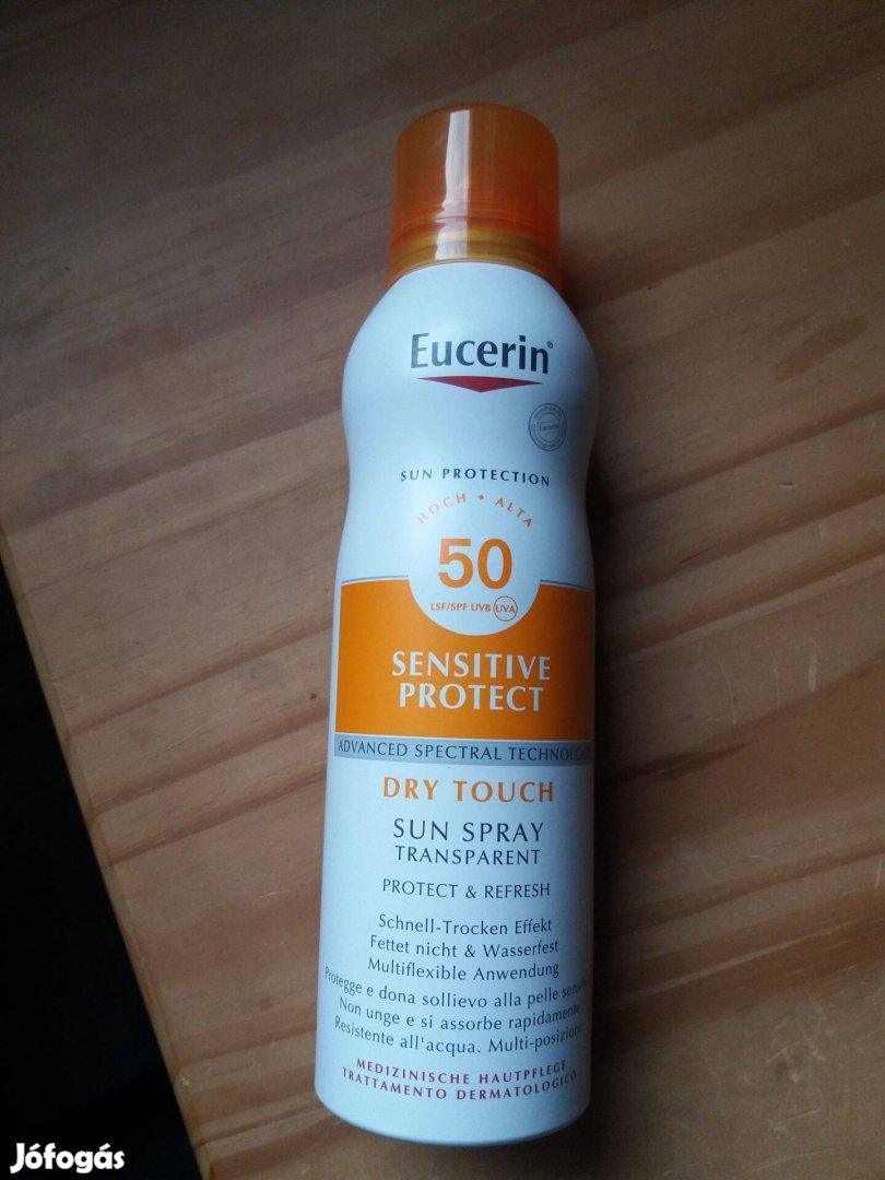 Eucerin sensitive protect dry touch sunspray, napspray