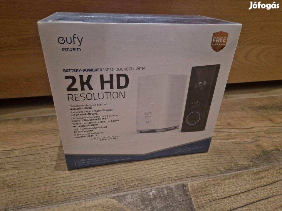 Eufy 2K kaputelefon + homebase 2