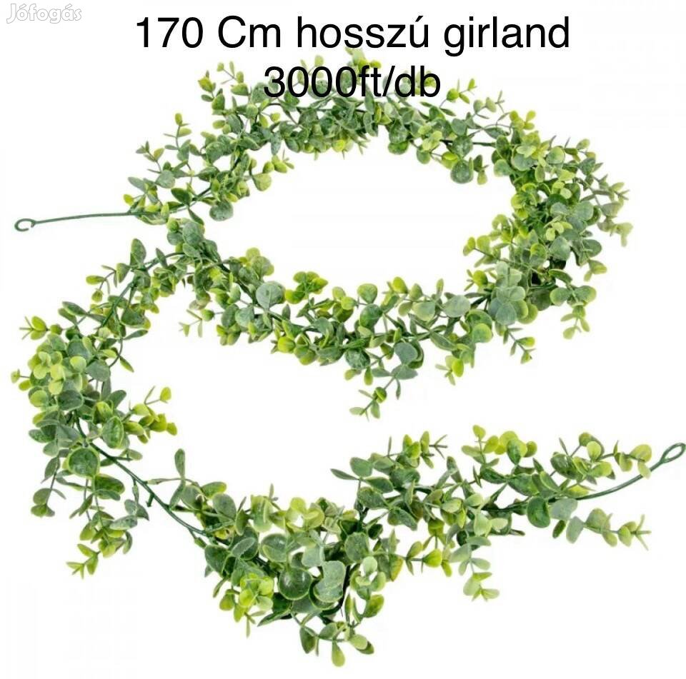 Eukaliptus girland 170 Cm hosszú 