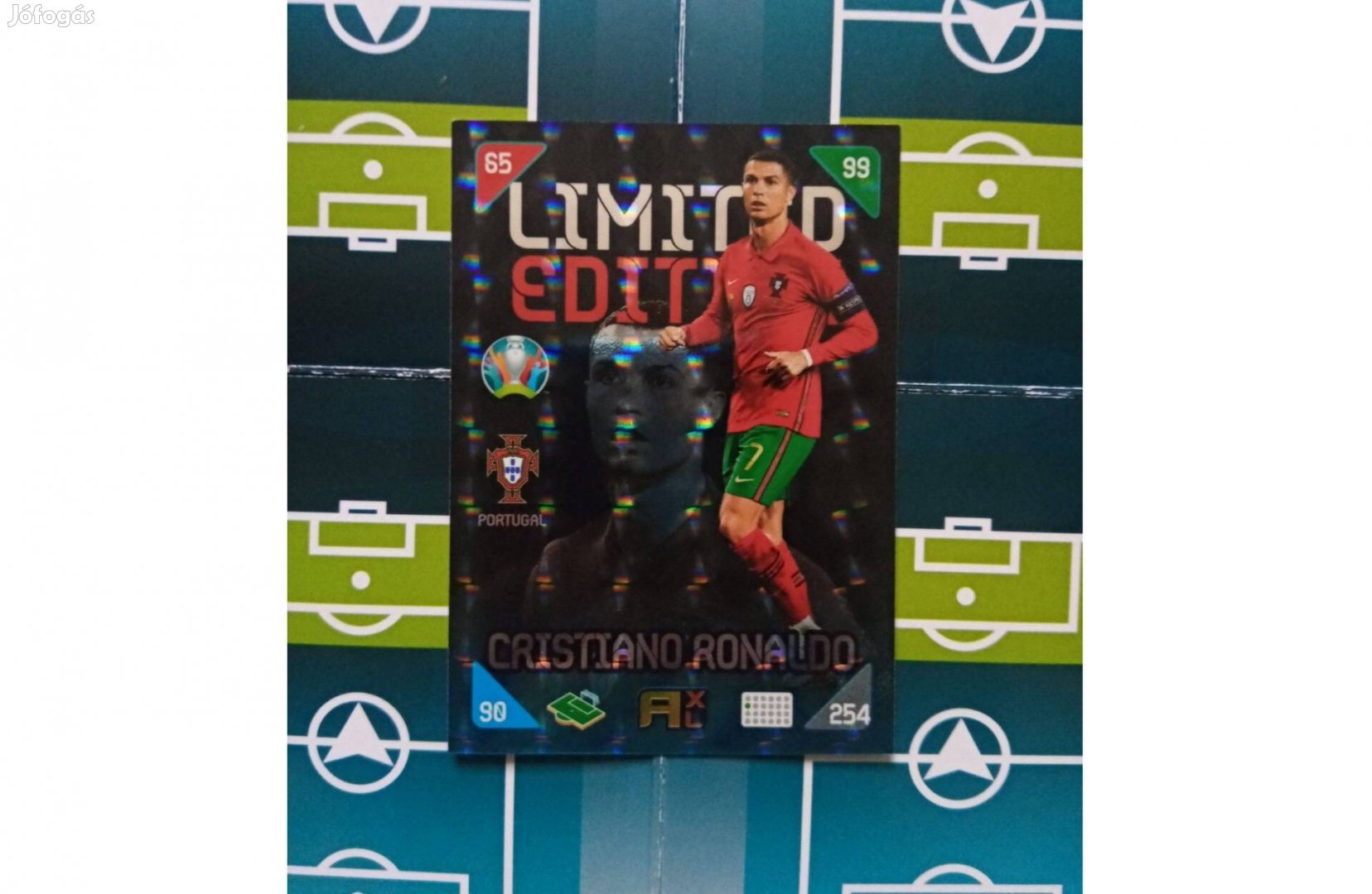 Euro 2020 Kick Off 2021 Cristiano Ronaldo Limited kártya