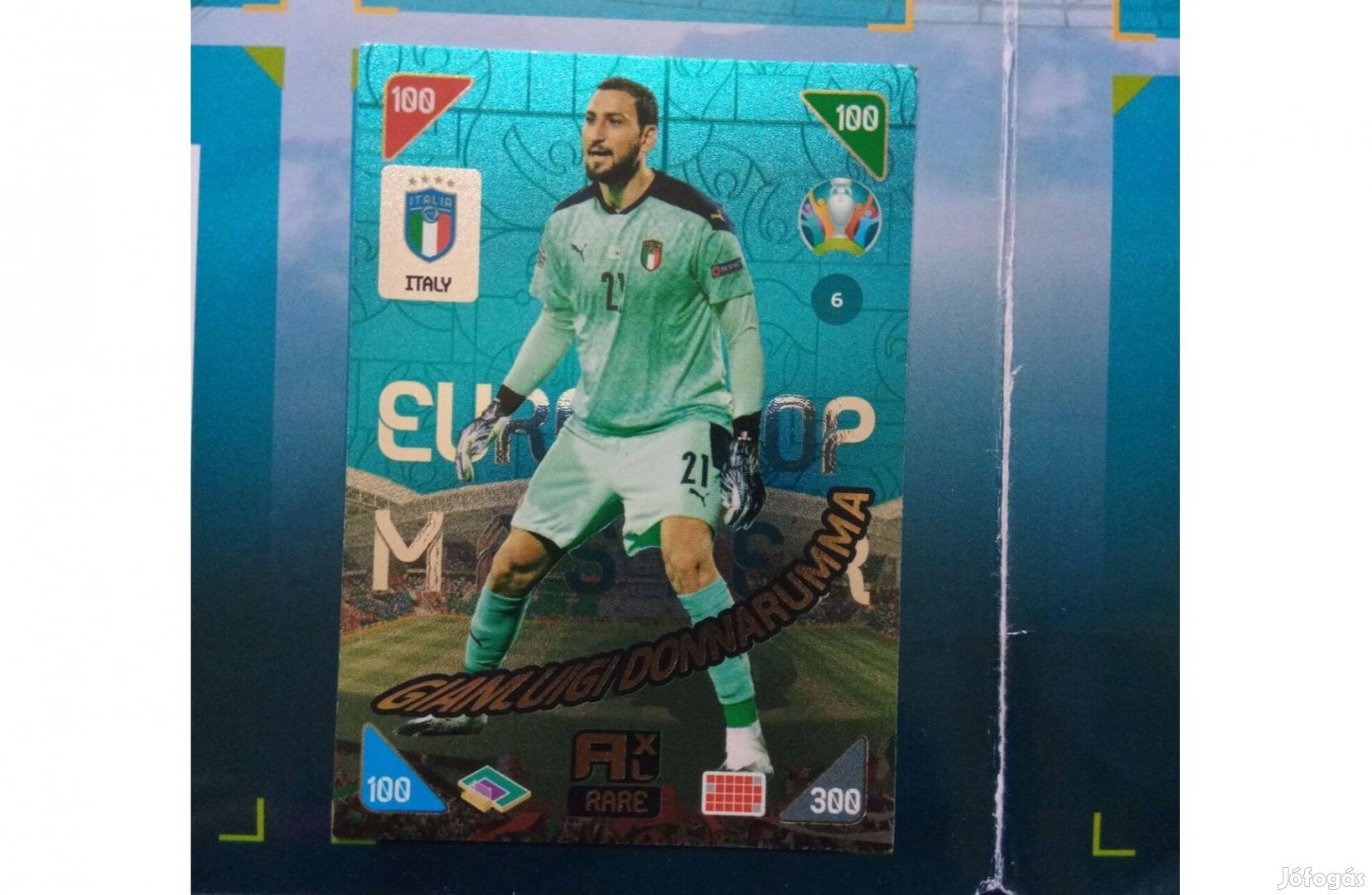 Euro 2020 Kick Off 2021 Donnarumma Euro Top Master focis kártya