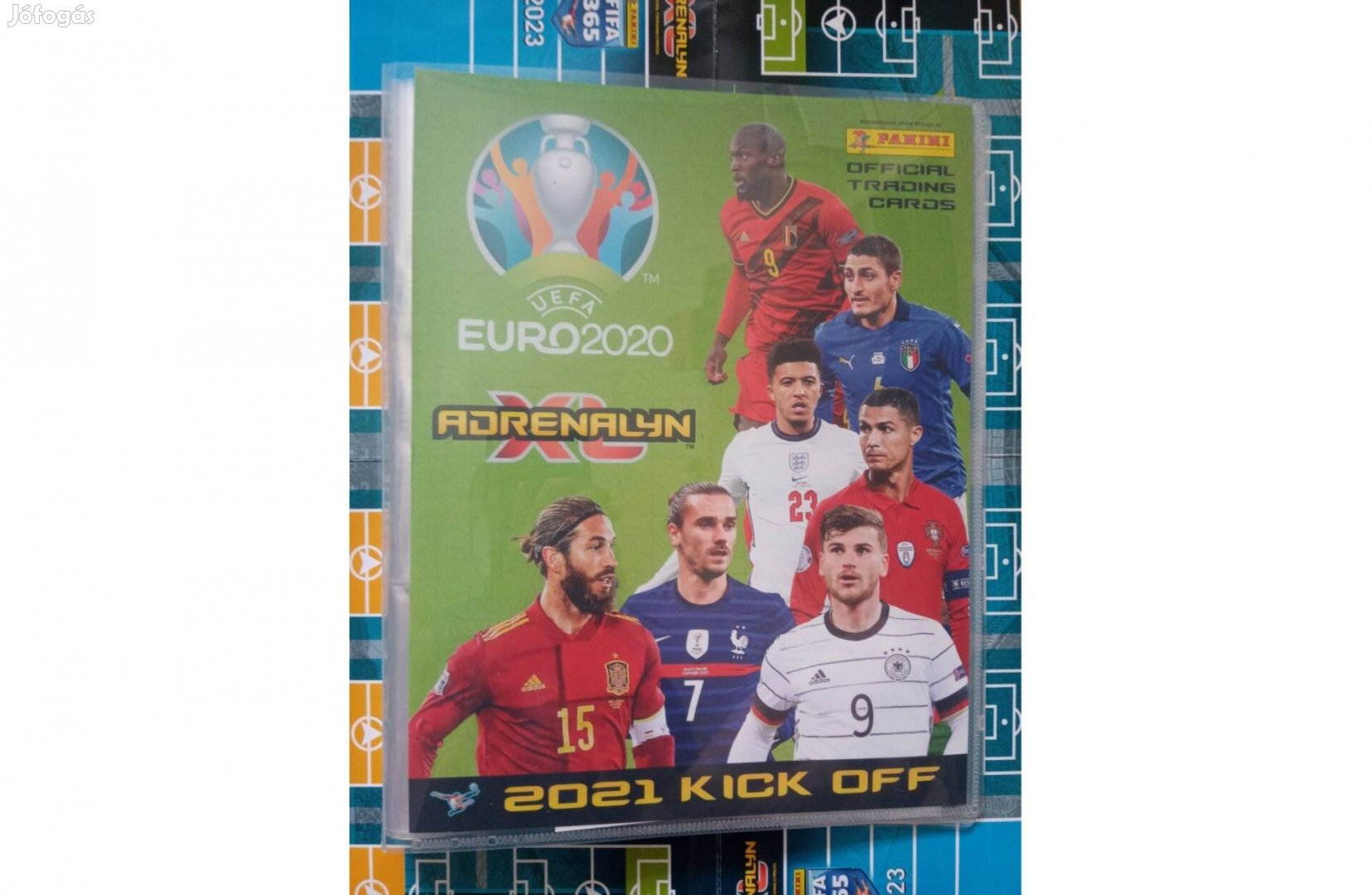 Euro 2020 kick off Euro 2021 kártyagyűjtő album