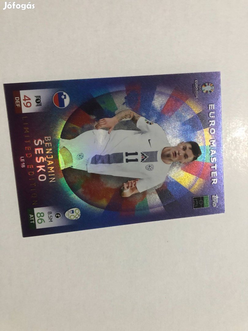 Euro 2024 Limited focis kártya Sesko