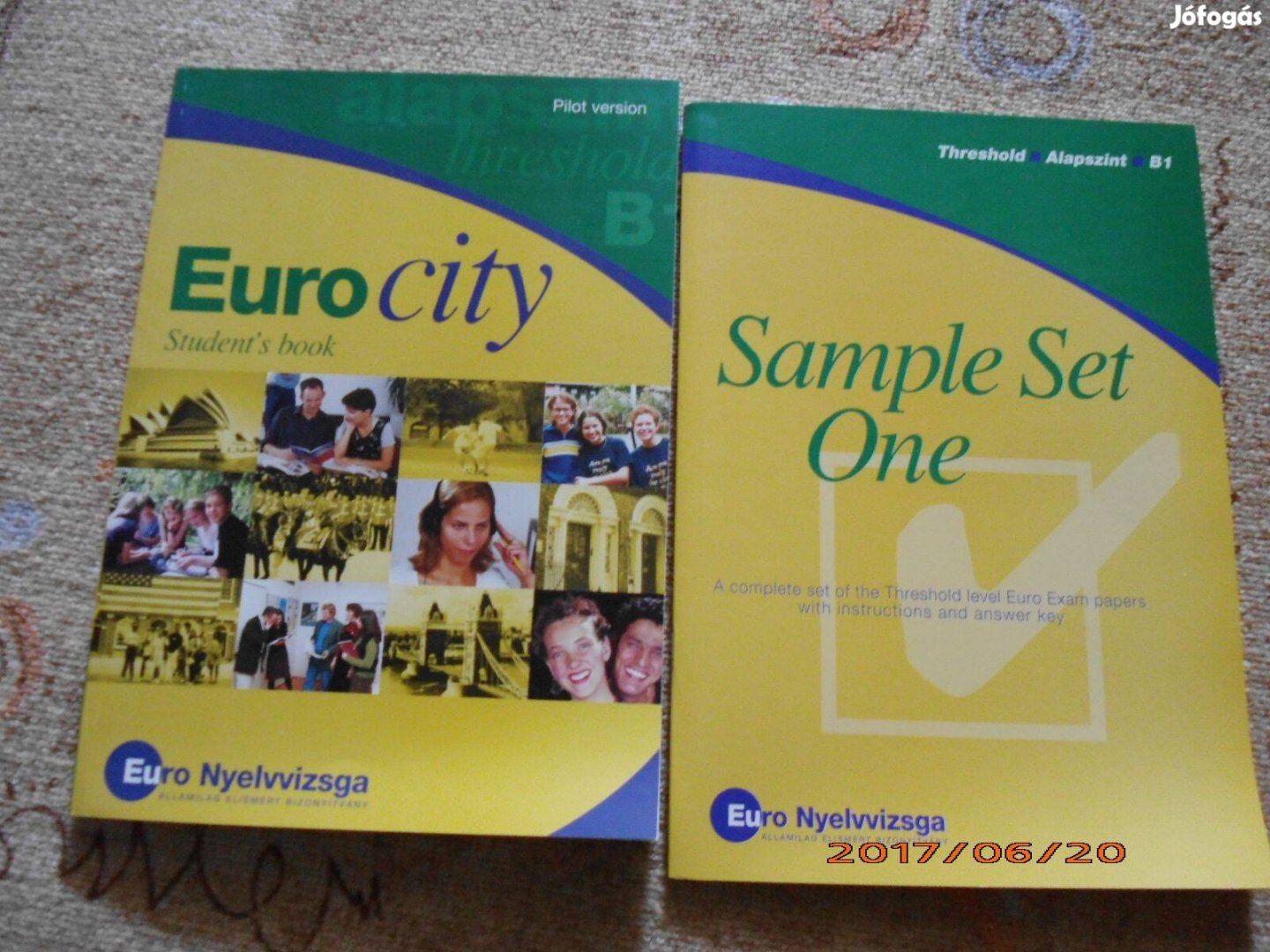Euro City B1 tankönyv
