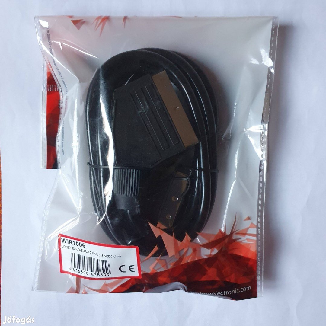 Euro-scart kábel 1,5m