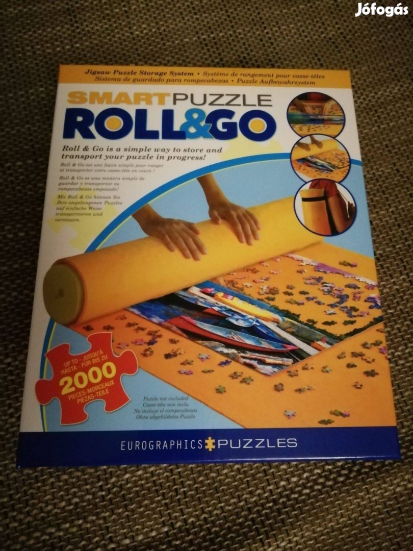 Eurographics Roll & Go puzzle kirakó szőnyeg 2000 db-ig