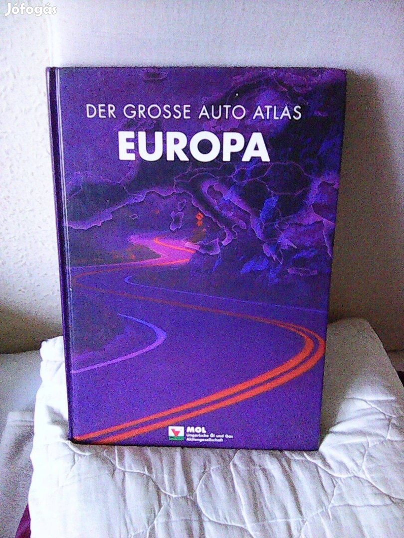 Europa DER Grosse Autó Atlasz 472 oldal