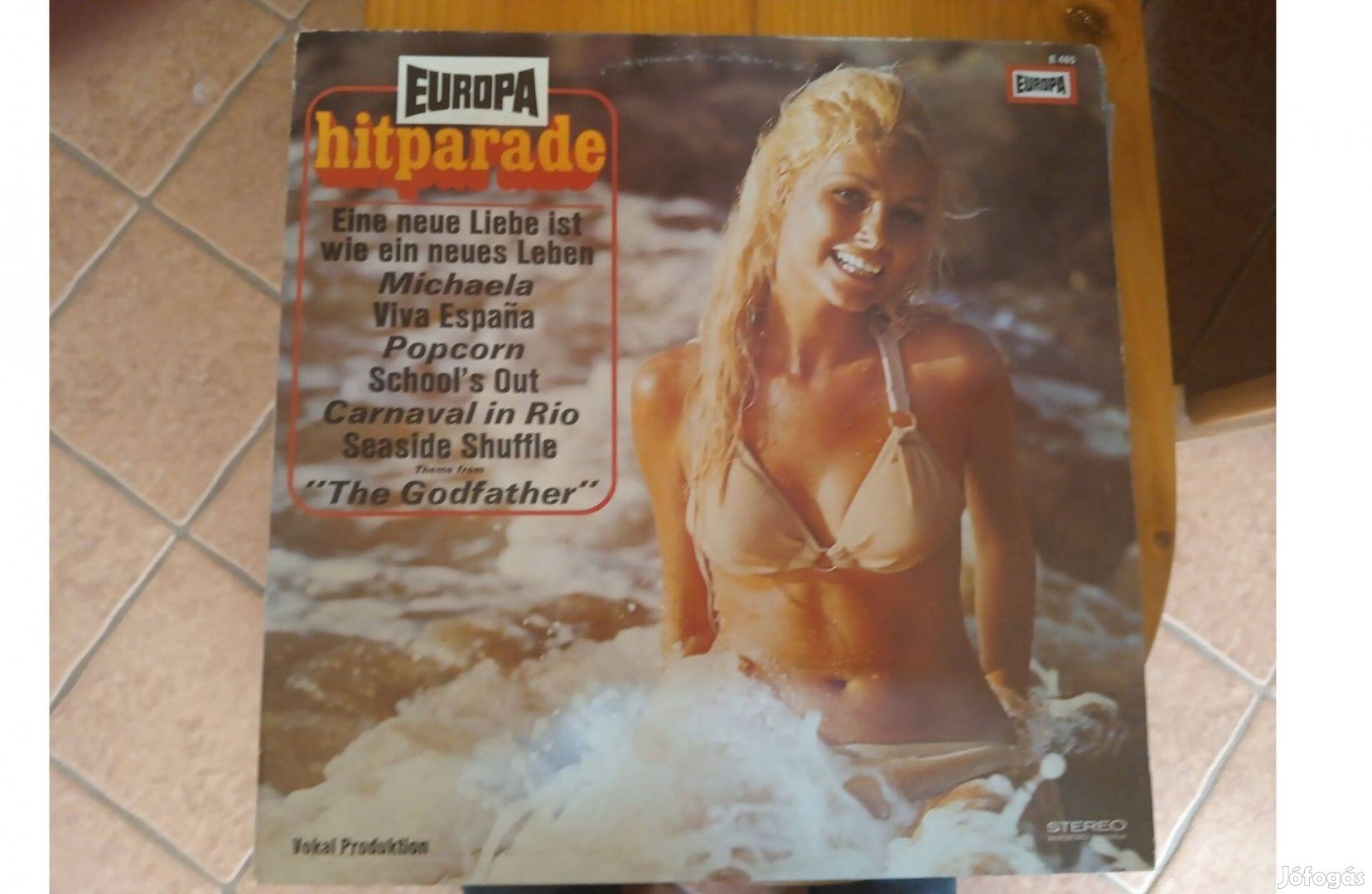 Europa hitparade LP hanglemez eladó