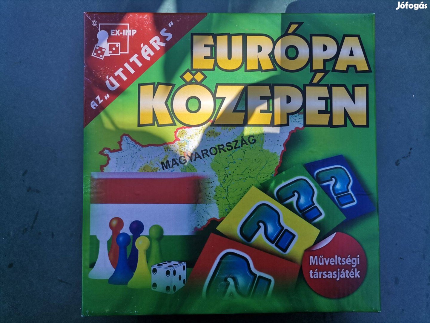 Európa közepén műveltségi társasjáték