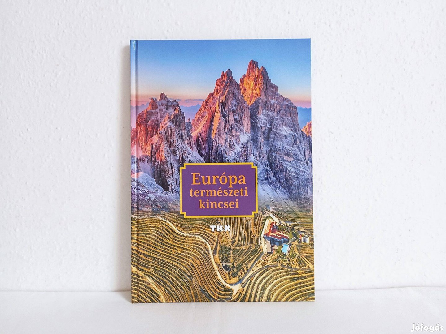 Európa természeti kincsei, ismeretterjesztő könyv, album, sok fénykép