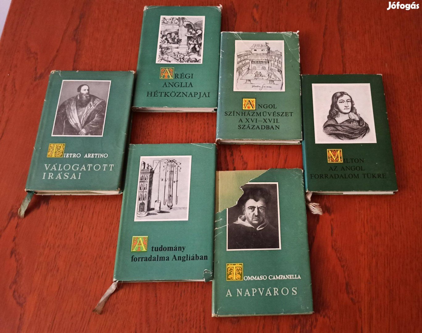 Európai antológia sorozat 6 kötete
