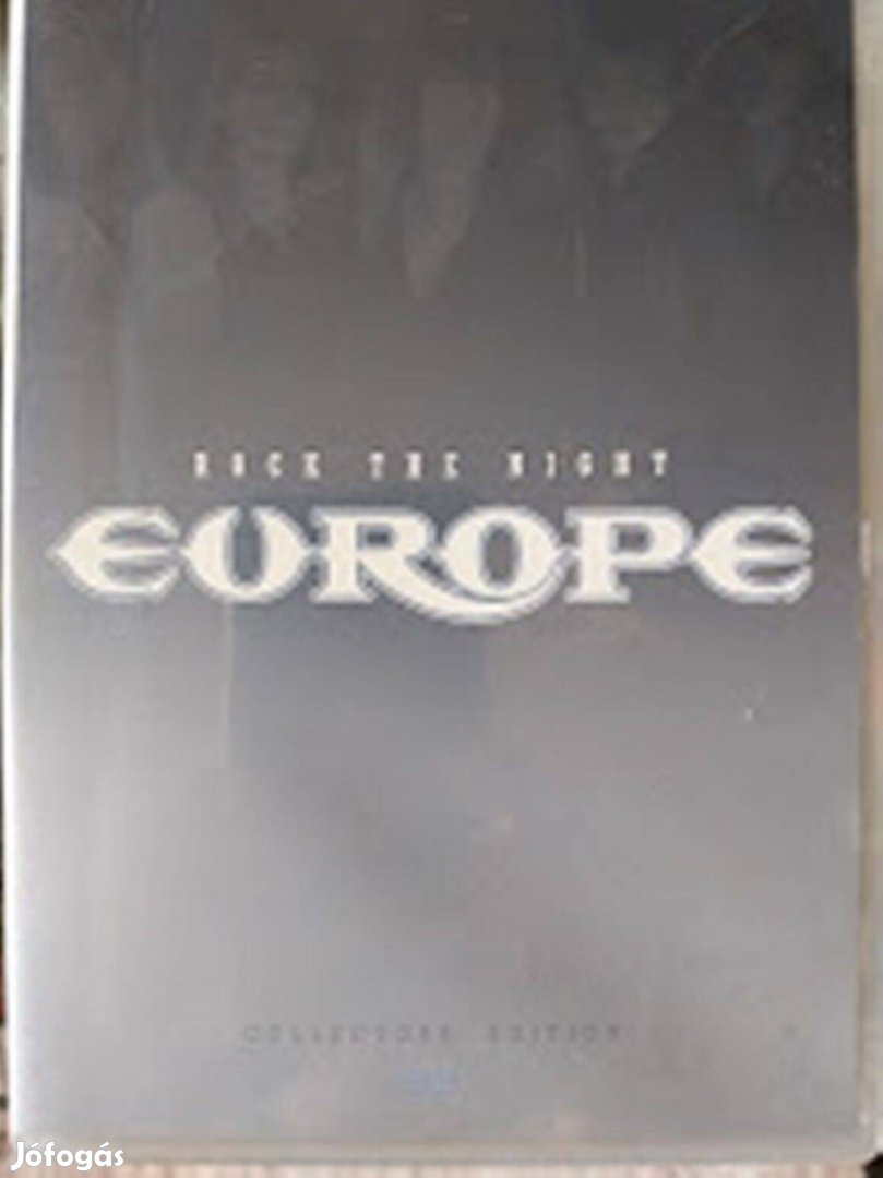 Europe együttes DVD, ritkaság!