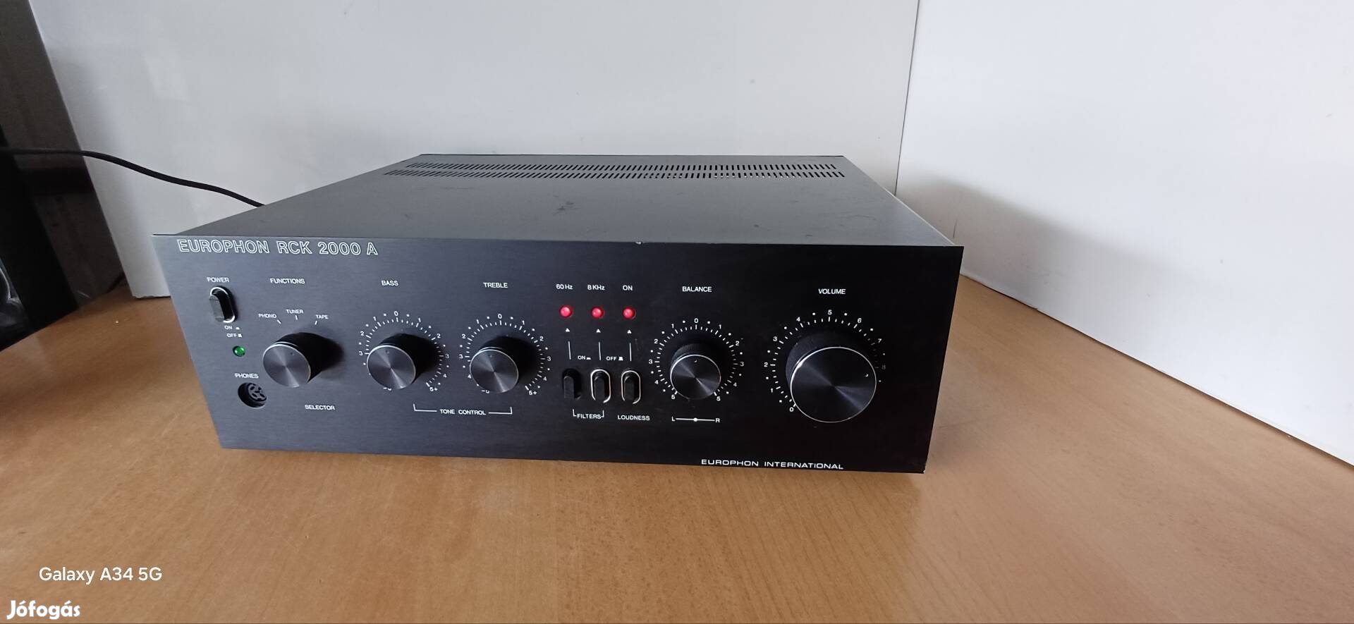 Europhon Rck 2000A stereo erősítő 