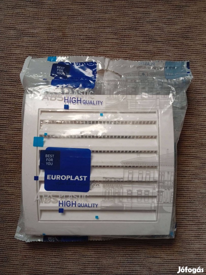 Europlast ND10 szellőző rács 100-as csőhöz