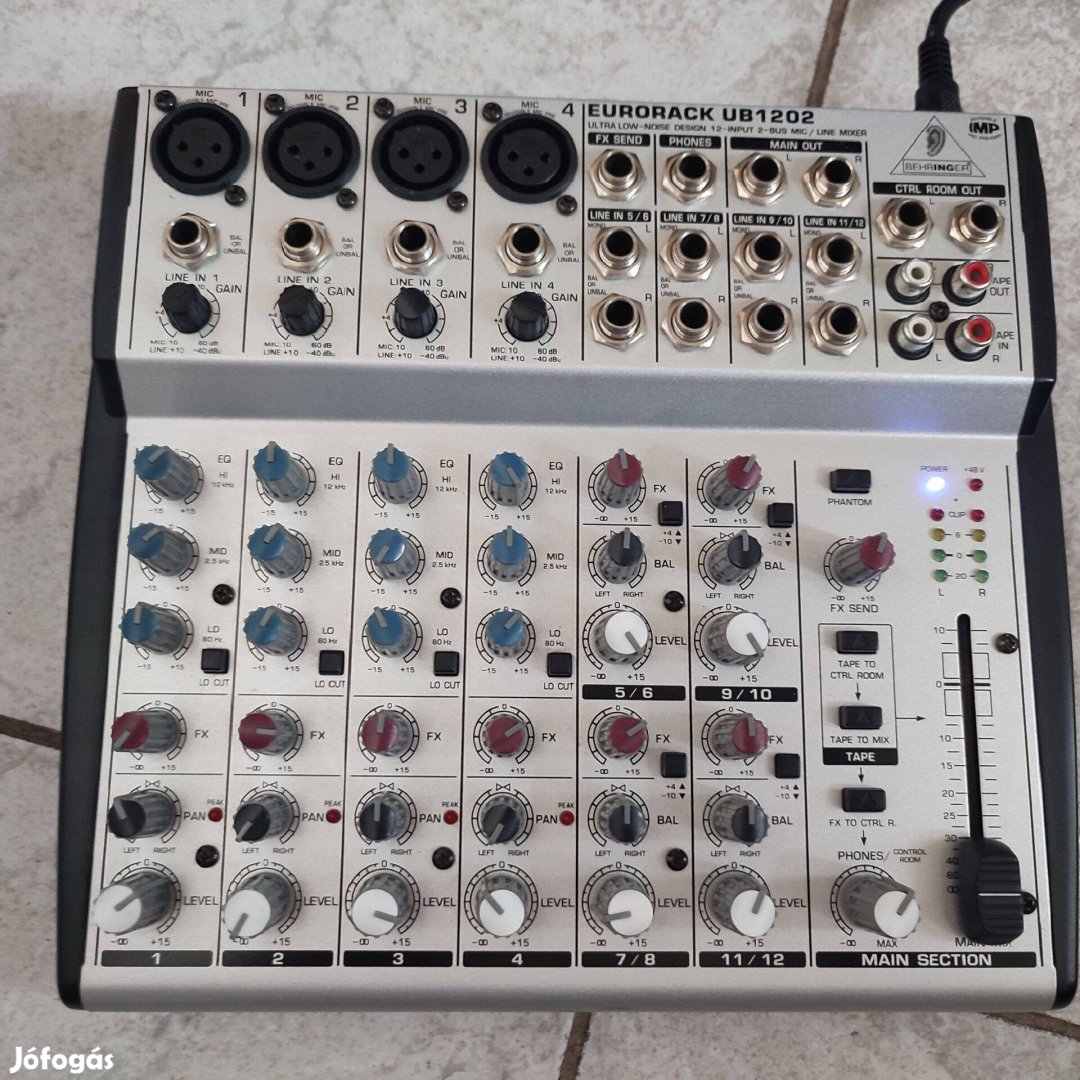 Eurorack UB 1202, újszerű