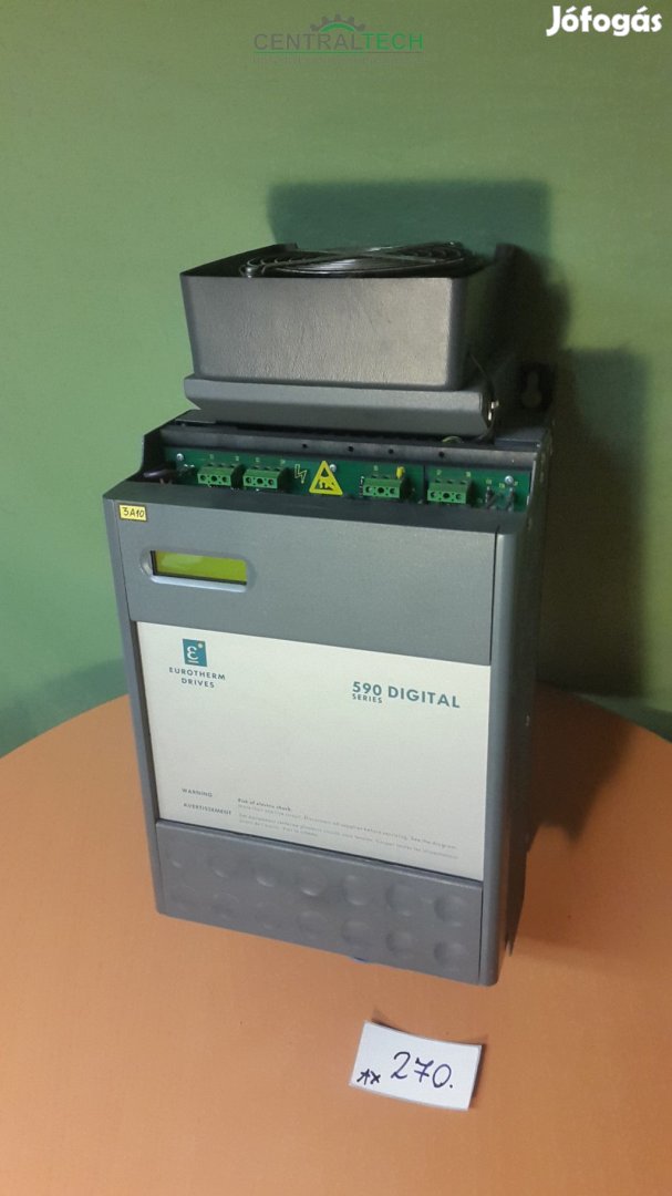 Eurotherm Drives 590 Digital 150HP/ 110KW DC meghajtó